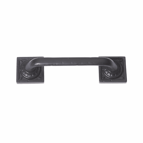 JVJ 42920 Pompeii Collection Oil Rubbed Bronze Finish 96 mm Pitted Pull with Round and Square Back Plates
