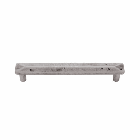 JVJ 43313 Bedrock Collection Rustic Nickel Finish 128 mm c/c Rustic Square Pull