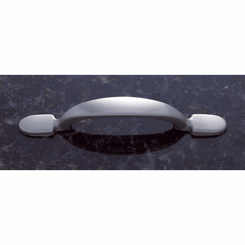 JVJ 44846 Vintage Collection Satin Nickel Finish 3” c/c (5-3/4" OA) Oval Footed Pull