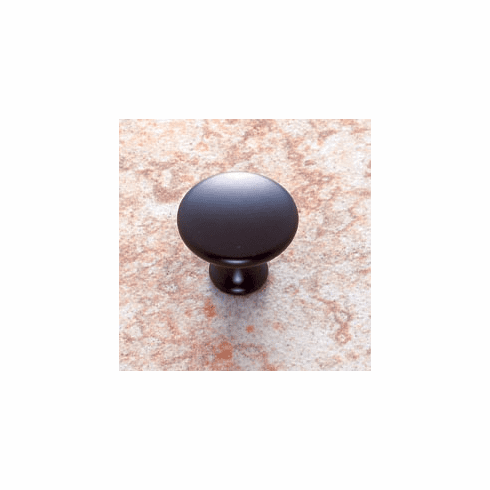 JVJ 45120 Vintage Collection Oil Rubbed Bronze Finish 1-1/4” Flat Mushroom Knob