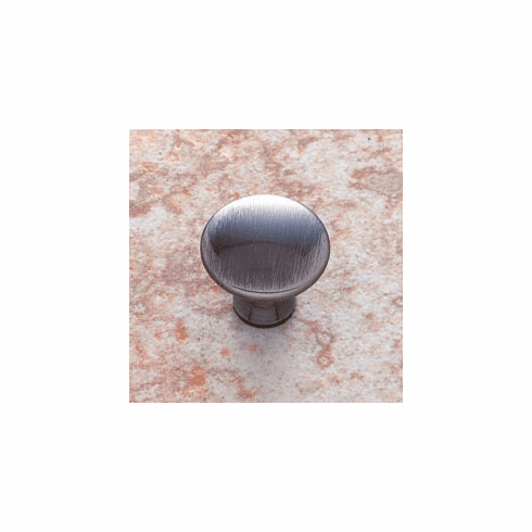 JVJ 45150 Antique Nickel Finish 1  Dome Knob, Composition Zamac