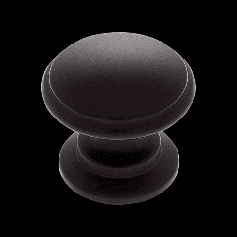 JVJ 45914 Newport Collection Matte Black 32 mm Round Knob