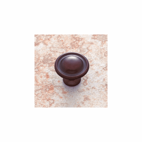JVJ 46512 Vintage Collection Old World Bronze Finish 1-1/8” Small Dome Knob