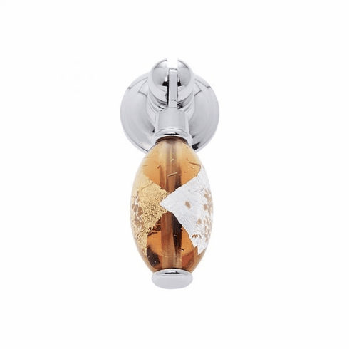 JVJ 47826-D 30 mm Orange Pendant Pull Polished Chrome