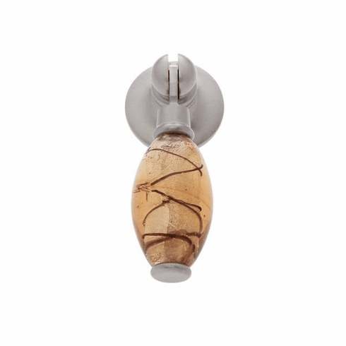JVJ 48346-D 30 mm Gold Pendant Pull Satin Nickel