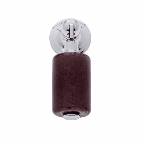 JVJ 48526-D 30 mm Purple Pendant Pull Polished Chrome