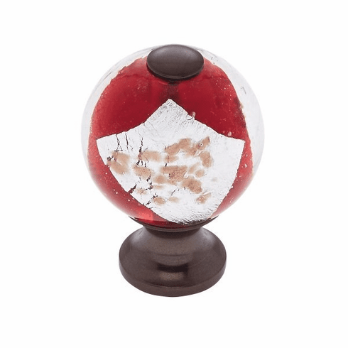JVJ 49712-D 30 mm Red Knob Old World Bronze
