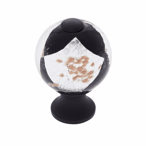 JVJ 49820-D 30 mm Black Knob Oil Rubbed Bronze