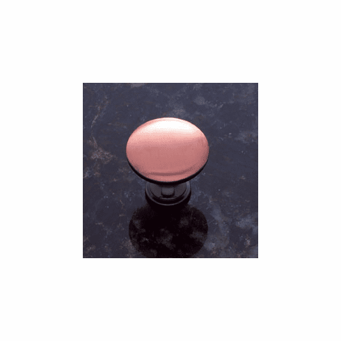 JVJ 50507 Antique Copper Finish 1  Mushroom Knob, Composition Zamac