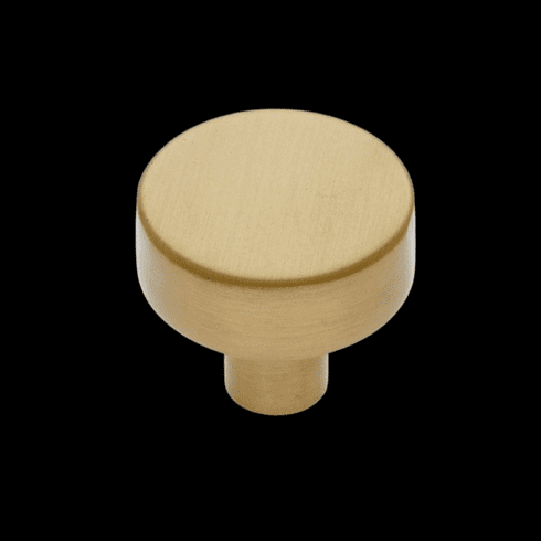 JVJ 51204 Belmont Collection Satin Brass Finish 33 mm Round Knob