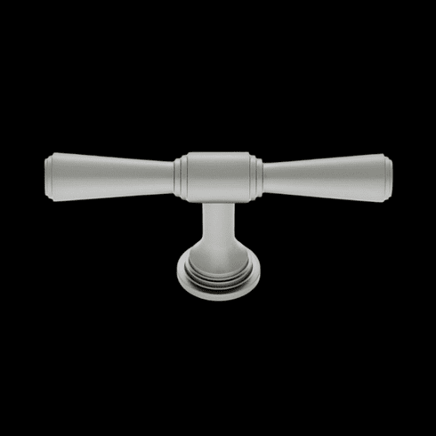 JVJ 52146 Manior Collection Satin Nickel Finish T Knob, Solid Brass