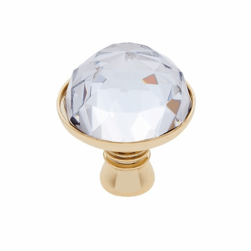 JVJ 52624-D 30 mm Half-European Knob 24k Gold