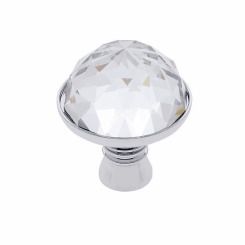 JVJ 52626-D 30 mm Half-European Knob Polished Chrome