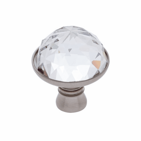 JVJ 52646-D 30 mm Half-European Knob Satin Nickel