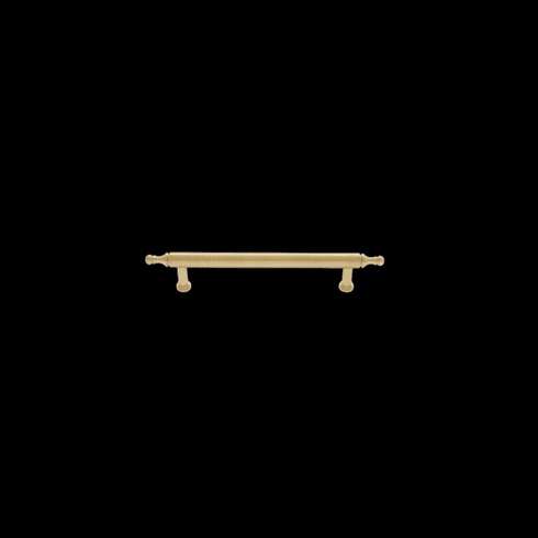 JVJ 53304 Chalet Collection Satin Brass Finish 128 mm c/c Pull, Solid Brass