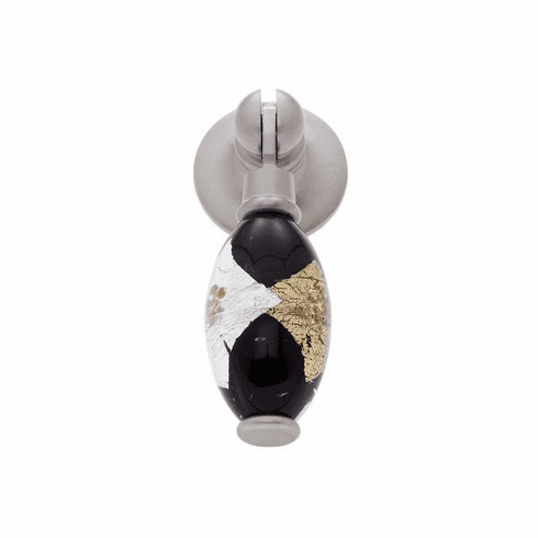 JVJ 53446-D 30 mm Black Pendant Pull Satin Nickel