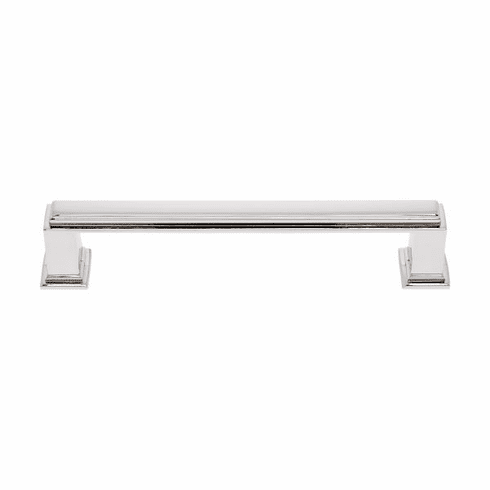 JVJ 54716 Marquee Collection Polished Nickel Finish 128 mm c/c Transitional Pull