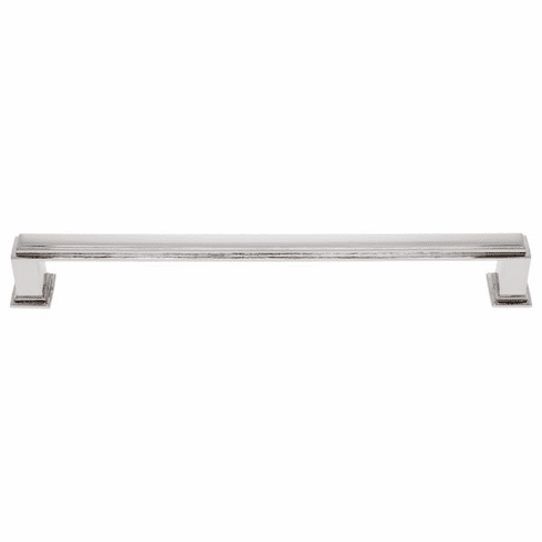 JVJ 54916 Marquee Collection Polished Nickel Finish 8" c/c Transitional Pull