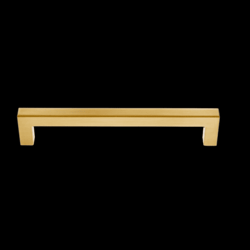JVJ 55804 Bellaire Collection Satin Brass Finish 160 mm c/c Squared Pull