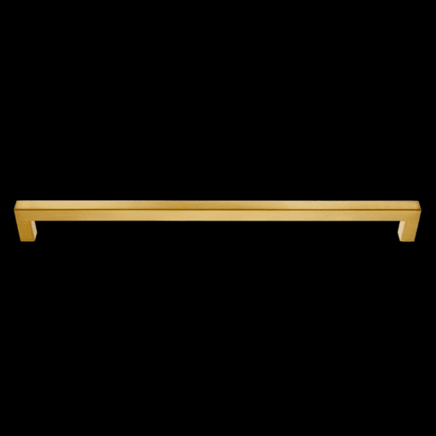 JVJ 56304 Bellaire Collection Satin Brass Finish 12" c/c Squared Pull