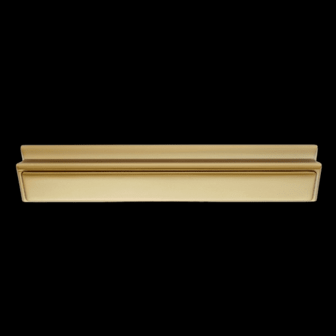JVJ 59804 Monumental Collection Satin Brass Finish 160 mm c/c Transitional Cup Pull, Zmac