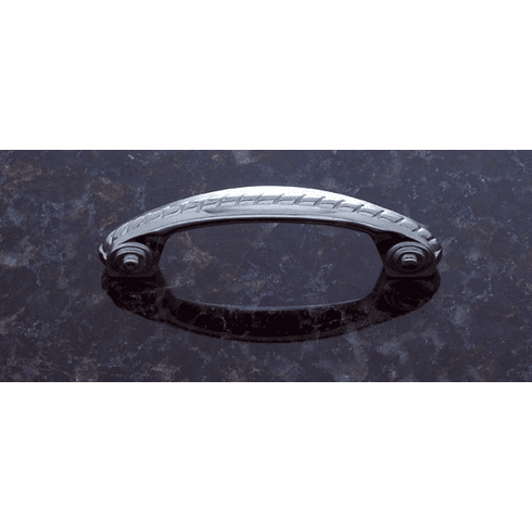 JVJ 60126 Chrome Finish 3 C/C English Rope Pull, Composition Solid Brass