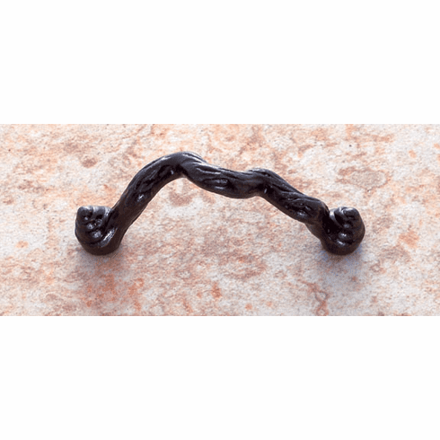 JVJ 61010 Lone Star Collection Antique Bronze Finish Primitive 3” Twisted Pull