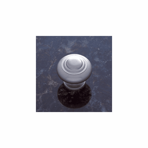 JVJ 66146 French Provincial Collection Satin Nickel Finish-1 ? Ringed Dome Knob, Composition Zamac