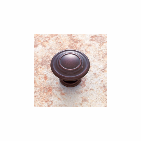 JVJ 66212 Vintage Collection Old World Bronze Finish1-1/4" Ringed Knob