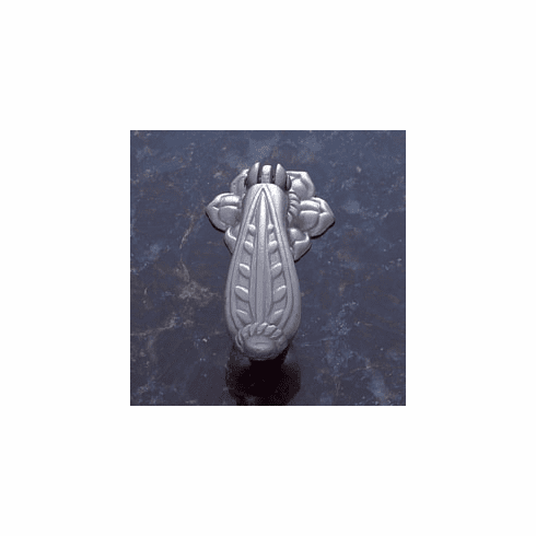 JVJ 66746 Satin Nickel Finish- 2  Drop Pull W/ Back Plate, Composition Zamac