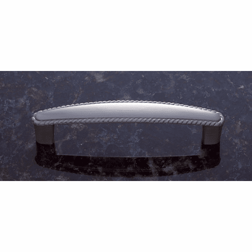 JVJ 68646 Vintage Collection Satin Nickel Finish 96 mm c/c (4-3/4" OA) Roped Pull