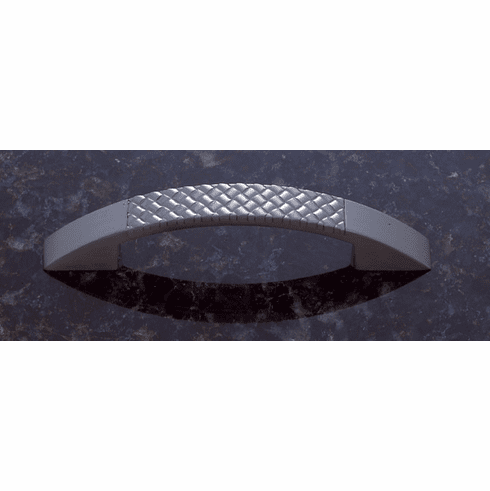 JVJ 68846 Vintage Collection Satin Nickel Finish Pull 96 mm c/c (5-1/8" OA) Crisscross Pull