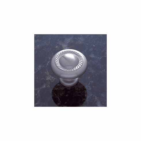 JVJ 70046 Vintage Collection Satin Nickel Finish 1-1/4" Rope Knob