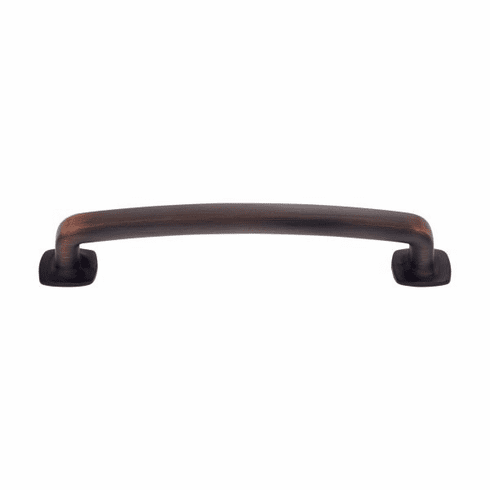 JVJ 70512 Newport Collection Old World Bronze Finish 128 mm c/c Traditional Pull with Square Feet