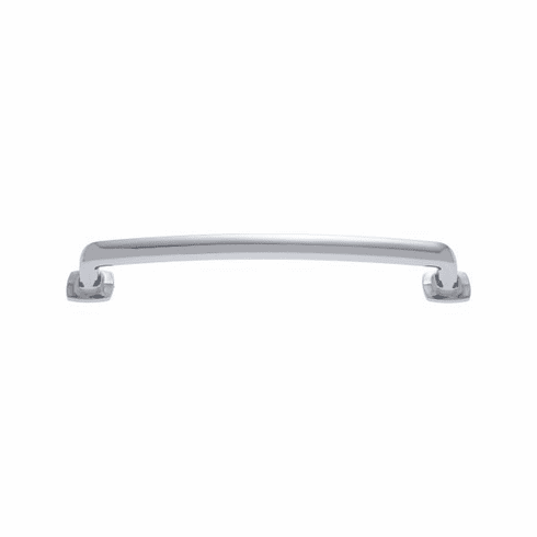 JVJ 70626 Newport Collection Polished Chrome Finish 160 mm c/c Traditional Pull with Square Feet