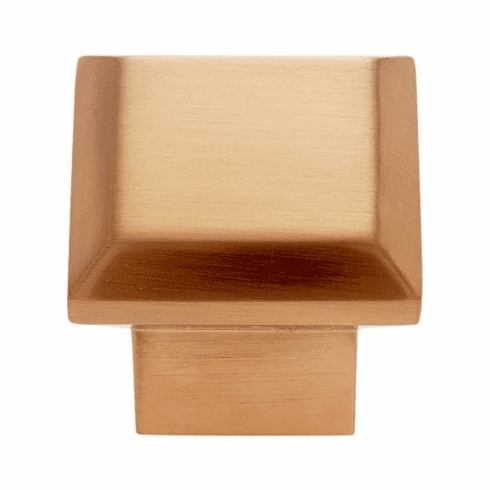 JVJ 70705 Newport Collection Rose Gold Finish 34 mm Square Knob