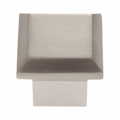JVJ 70746 Newport Collection Satin Nickel Finish 34 mm Square Knob