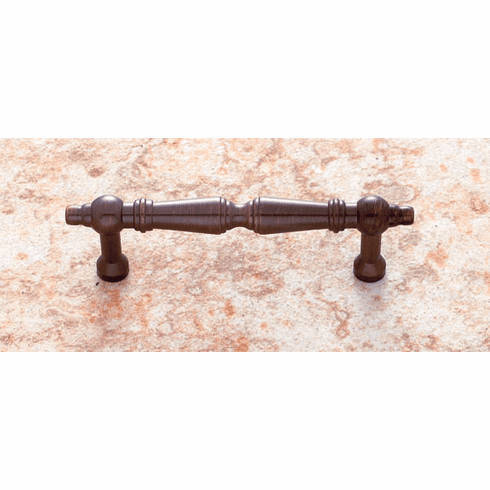JVJ 71712 Classic Collection Old World Bronze Finish 3” c/c Pull, Solid Brass