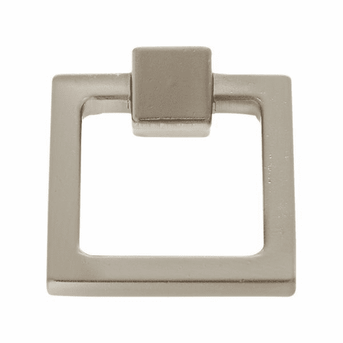 JVJ 71946 Sterling Collection Satin Nickel Finish 45 mm Square Ring Pull,  Solid Brass