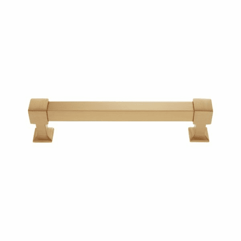 JVJ 72304 Sterling Collection Satin Brass Finish 6" c/c Pull,  Solid Brass