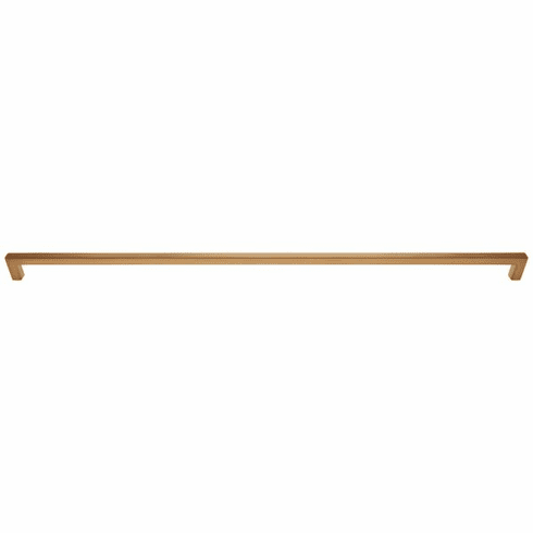 JVJ 76904 Minimalista Collection Satin Brass Finish 492 mm c/c Squared Ultra Thin Pull
