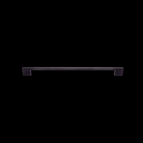 JVJ 79114 Santorini Collection Matte Black Finish 256 mm c/c (11-7/16" OA) Thin Profile Contemporary Pull