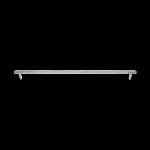JVJ 80646 Knurled Collection Satin Nickel Finish 320 mm c/c (380 mm OA) Knurled End Pull, Brass
