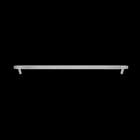 JVJ 81246 Knurled Collection Satin Nickel Finish 320 mm c/c Knurled Pull, Brass