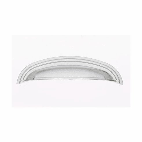 JVJ 85326 Vintage Collection Chrome Finish 4" c/c Cup Pull w/Step