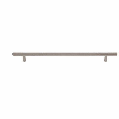 JVJ 87146 Palermo Collection Satin Nickel Finish 11" c/c (14" OA) Bar Pull, Steel (12 mm Diameter)