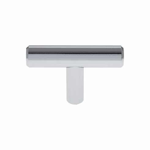 JVJ 89026 Palermo Collection Polished Chrome 48 mm OA Bar Knob, Stainless Steel