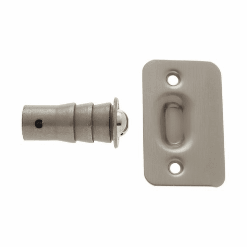 JVJ 90646 Satin Nickel Finish 5/8” Drive In Ball Catch (Poly-Bagged), Steel