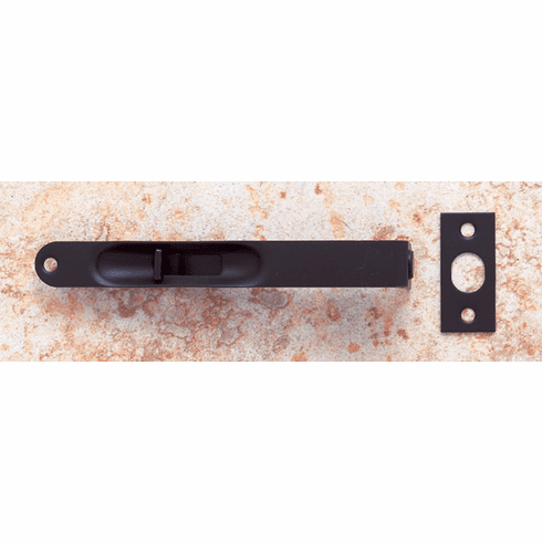 JVJ 91020 Oil Rubbed Bronze Finish Radius Corner 6” Flush Bolt, SB/Steel