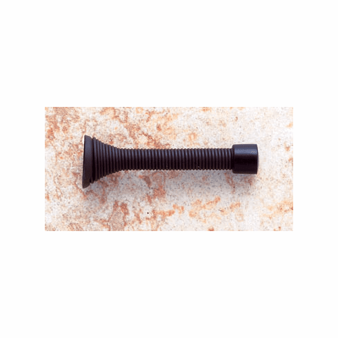 JVJ 93520 Oil Rubbed Bronze Finish 3-1/8” Heavy Duty Spring Door Stop